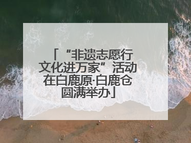 “非遗志愿行 文化进万家”活动在白鹿原·白鹿仓圆满举办