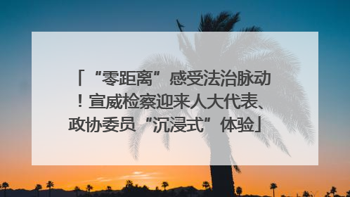“零距离”感受法治脉动！宣威检察迎来人大代表、政协委员“沉浸式”体验