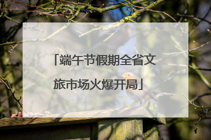 端午节假期全省文旅市场火爆开局