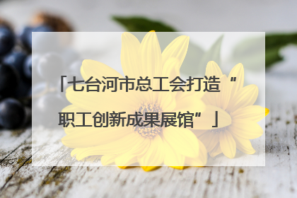 七台河市总工会打造“职工创新成果展馆”