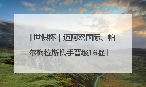 世俱杯｜迈阿密国际、帕尔梅拉斯携手晋级16强