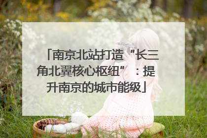 南京北站打造“长三角北翼核心枢纽”：提升南京的城市能级