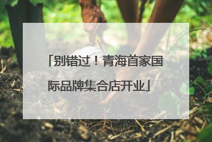 别错过！青海首家国际品牌集合店开业