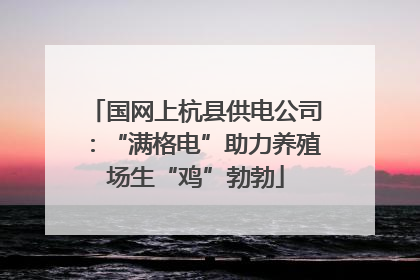 国网上杭县供电公司：“满格电”助力养殖场生“鸡”勃勃