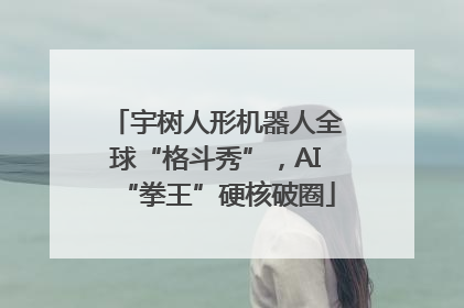 宇树人形机器人全球“格斗秀”，AI“拳王”硬核破圈