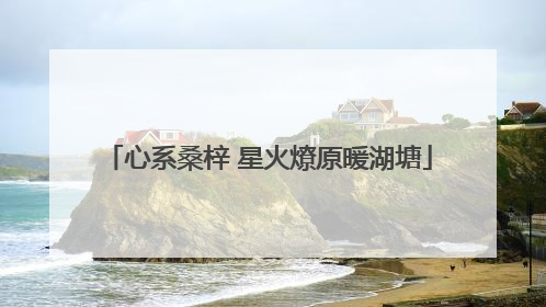 心系桑梓 星火燎原暖湖塘