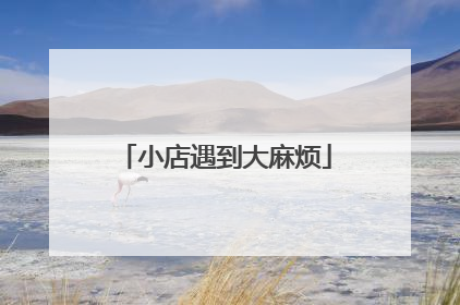 小店遇到大麻烦