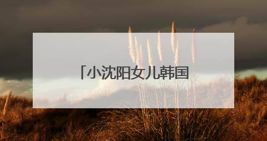 小沈阳女儿韩国出道照曝光，被指撞脸孔孝真
