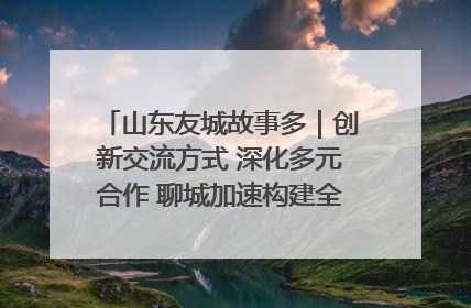 山东友城故事多｜创新交流方式 深化多元合作 聊城加速构建全球友城新格局