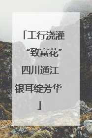 工行浇灌“致富花” 四川通江银耳绽芳华