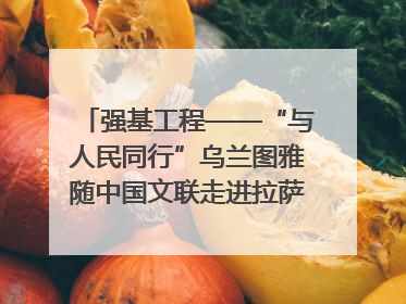 强基工程——“与人民同行”乌兰图雅随中国文联走进拉萨 庆祝西藏自治区成立60周年