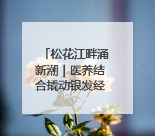 松花江畔涌新潮｜医养结合撬动银发经济圈 打造生命健康产业新样本