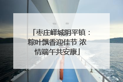 枣庄峄城阴平镇：粽叶飘香迎佳节 浓情端午共安康