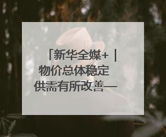 新华全媒+｜物价总体稳定 供需有所改善——5月份物价数据透视