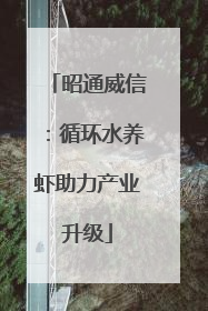 昭通威信：循环水养虾助力产业升级