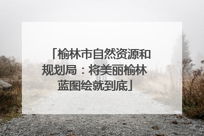 榆林市自然资源和规划局：将美丽榆林蓝图绘就到底
