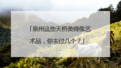 泉州这些天桥美得像艺术品，你去过几个？