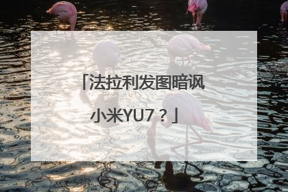 法拉利发图暗讽小米YU7？