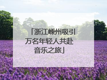 浙江嵊州吸引万名年轻人共赴音乐之旅