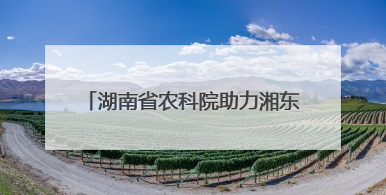 湖南省农科院助力湘东黑山羊特色产业发展