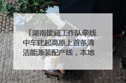 湖南援藏工作队牵线中车建起高原上首条清洁能源装配产线，本地大学生成车间检验员