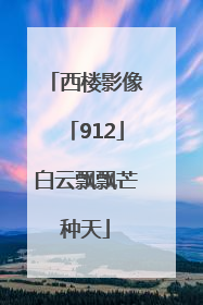 西楼影像「912」白云飘飘芒种天