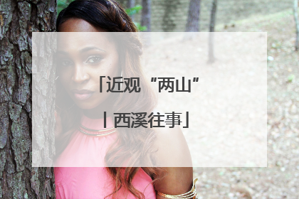近观“两山”丨西溪往事