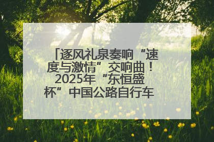 逐风礼泉奏响“速度与激情”交响曲！2025年“东恒盛杯”中国公路自行车联赛第五站（陕西·礼泉站）正式开赛