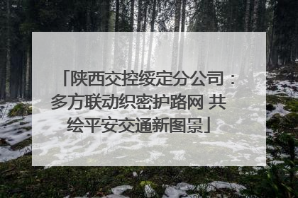 陕西交控绥定分公司：多方联动织密护路网 共绘平安交通新图景