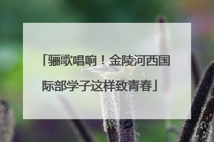 骊歌唱响！金陵河西国际部学子这样致青春