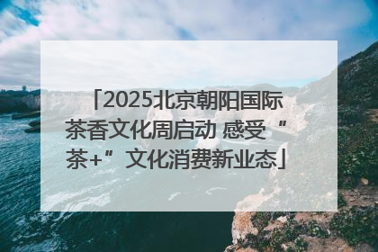 2025北京朝阳国际茶香文化周启动 感受“茶+”文化消费新业态