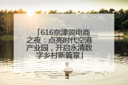 616京津冀电商之夜：点亮时代空港产业园，开启永清数字乡村新篇章