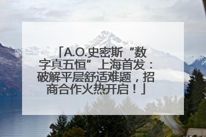 A.O.史密斯“数字真五恒”上海首发：破解平层舒适难题，招商合作火热开启！