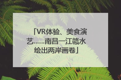 VR体验、美食演艺……南昌一江赣水绘出两岸画卷